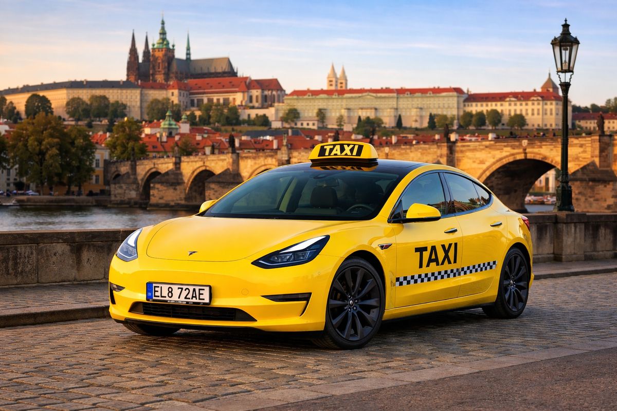 Vedení Prahy chce od roku 2030 zrušit taxi se spalovacími motory. Nahradí je bezemisní taxislužby