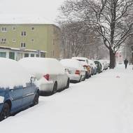 Sněhu v Ostravě stále přibývá.