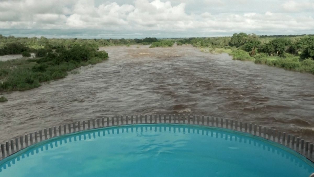 Kvůli povodním zavřeli africký Krugerův národní park