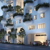 Ve spodních podlažích budou obchody, bytové jednotky jsou naplánované do horních pater.