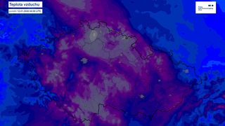 Na Šumavě naměřili -30 stupňů