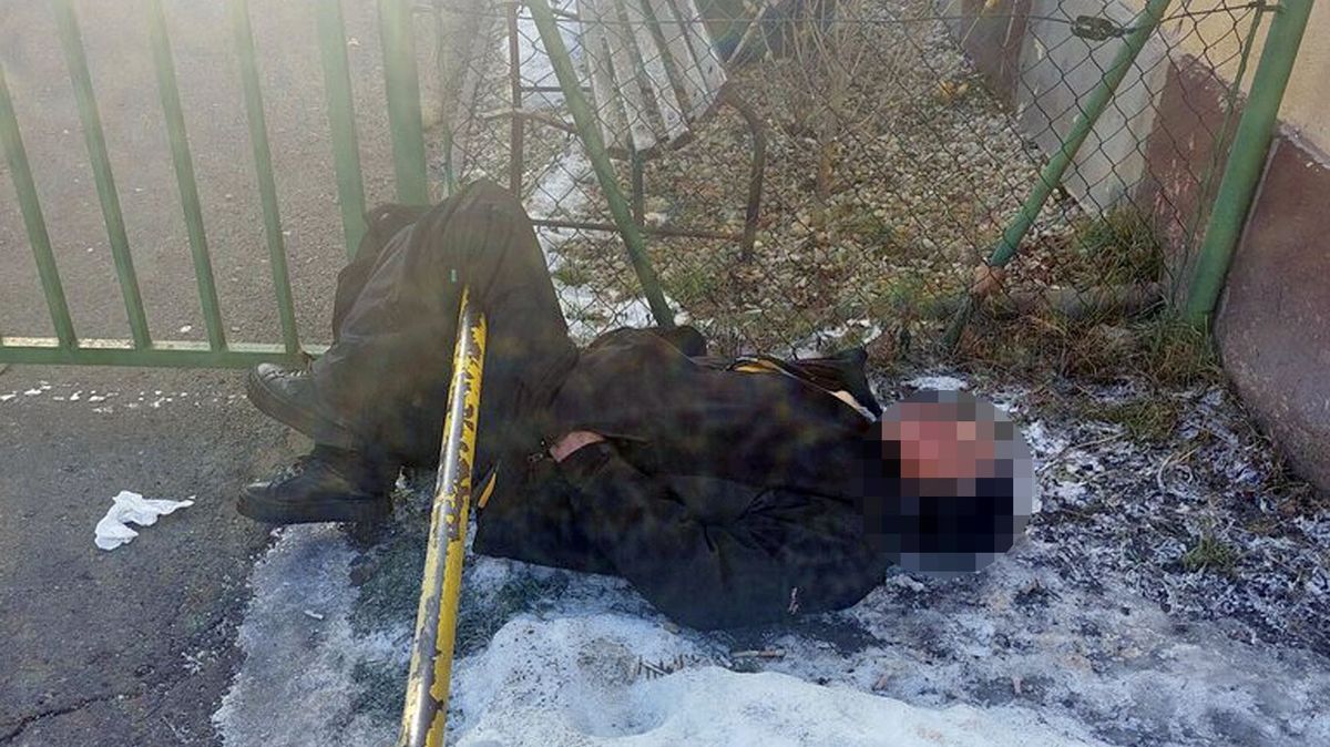 Opilá žena se uložila ke spánku v centru Zlína. Před umrznutím ji zachránil převoz na záchytku