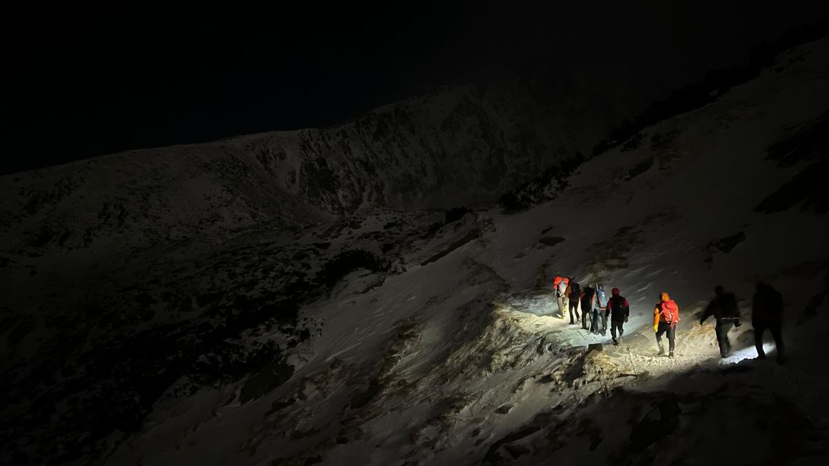 Český turista uvízl v Tatrách