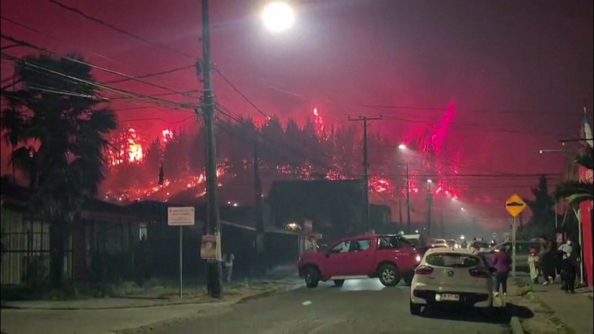 Lesní požáry v Chile si vyžádaly 18 obětí