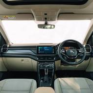 Kushaq má po modernizaci lepší infotainment.