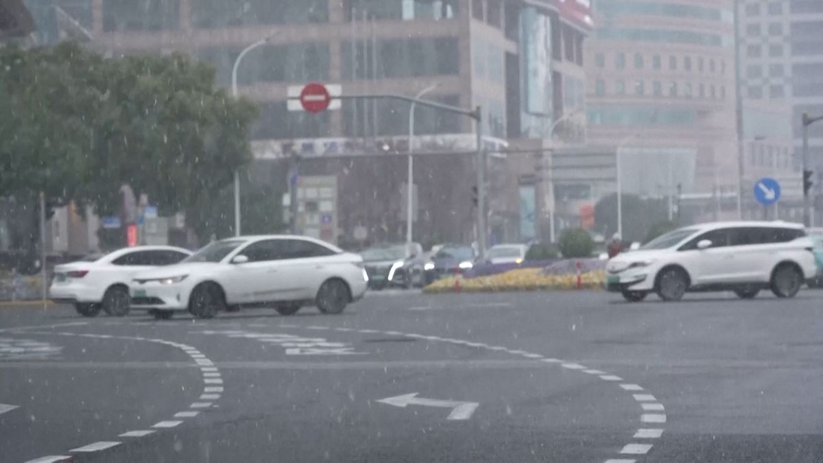 Dvacítky nad nulou vystřídal v Šanghaji vzácný sníh