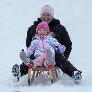 Jízdu si užívali i rodiče.