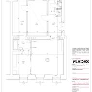 Půdorys bytu v původním stavu