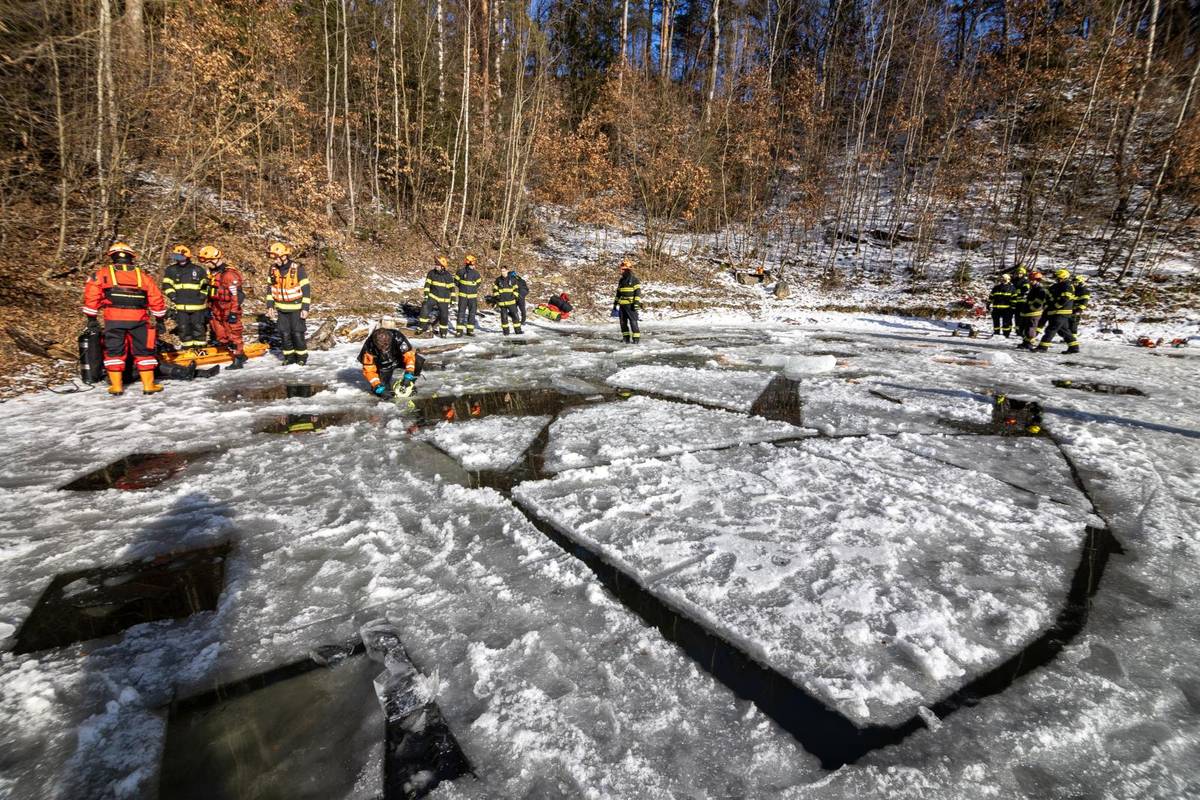 Neštěstí při otužování na Brněnsku