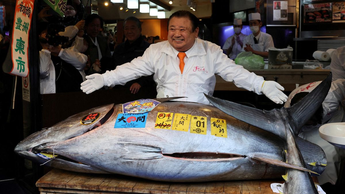 Nejdražší tuňák na světě? Japonský řetězec restaurací dal za jedinou rybu 67 milionů