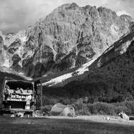 Snímek z návštěvy Albánie