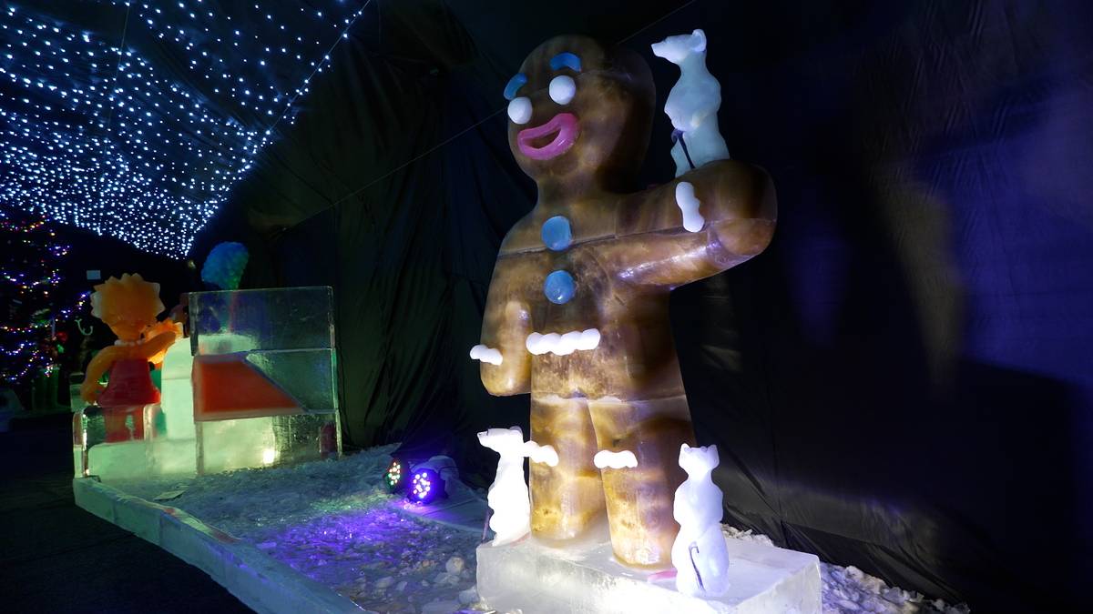 Výstava ICE MAGIC na Černém Mostě