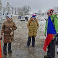 Karavanisté na Světovém poháru v biatlonu v Novém Městě na Moravě