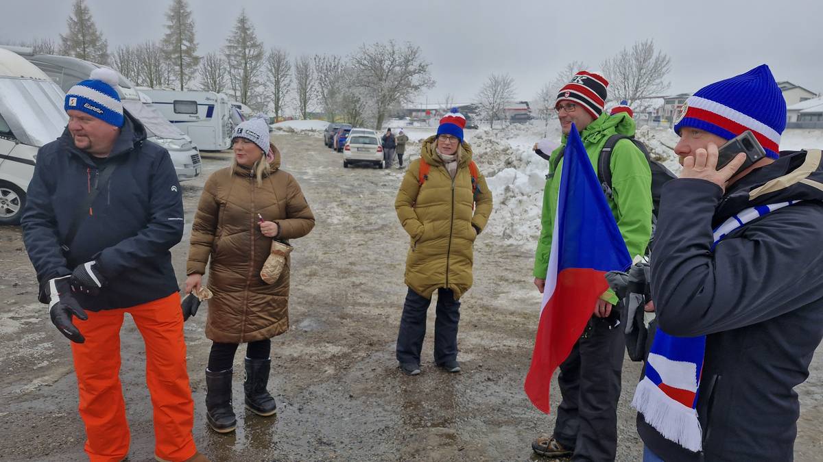 Karavanisté na Světovém poháru v biatlonu v Novém Městě na Moravě