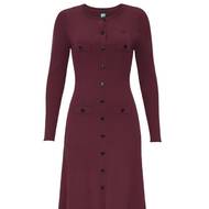 Žebrované šaty v midi délce, DKNY (Vermont), 2099 Kč