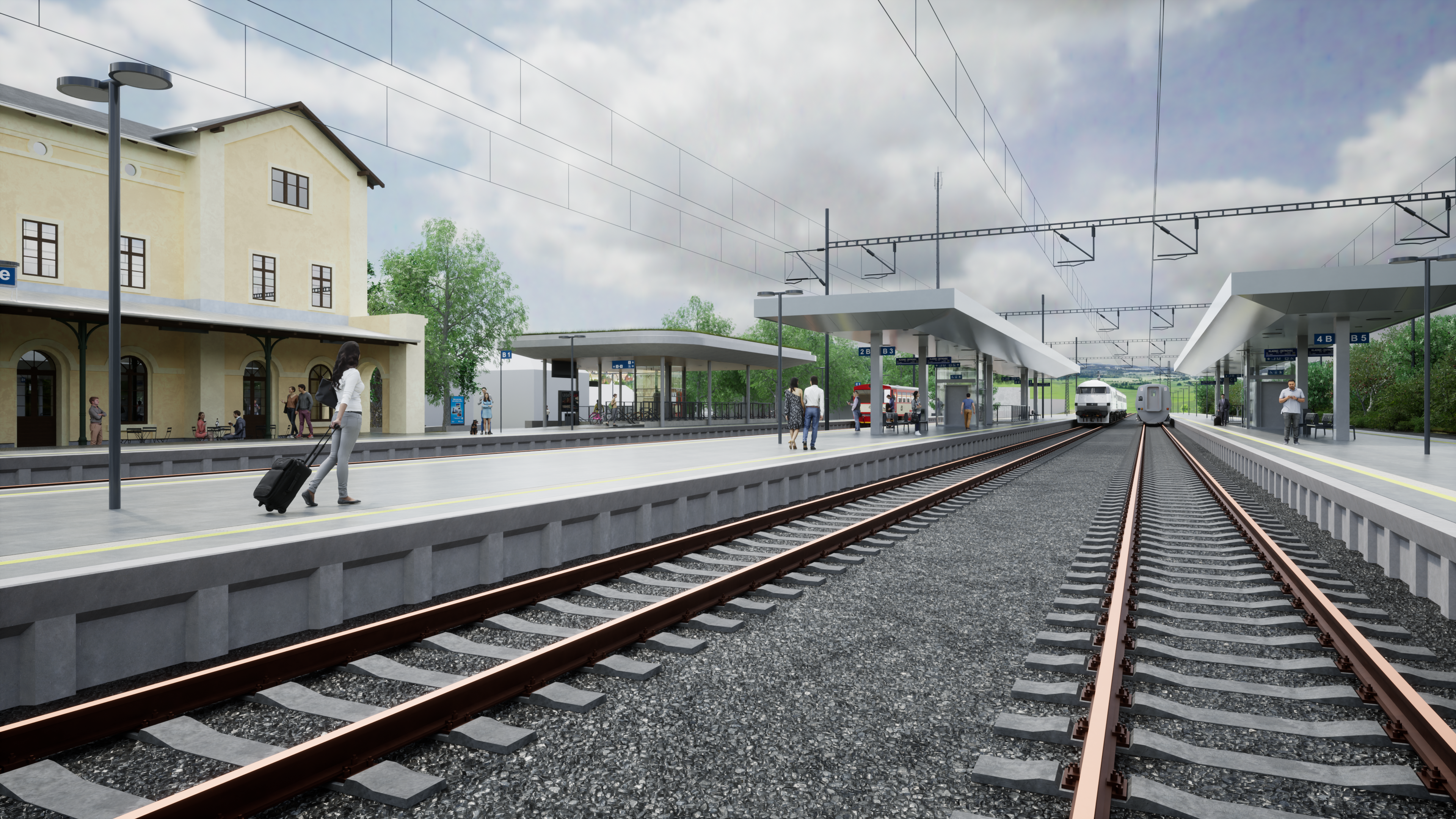 Železnice na Kladno vyjde dráž než rychlodráha ve Španělsku