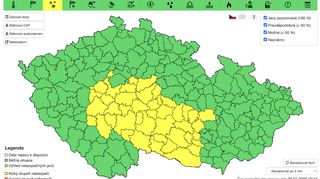 Meteorologové upravili výstrahu před sněžením, týká se už i okolí Prahy