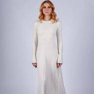 Kašmírové šaty supersoft off-white, JustLove, 8590 Kč