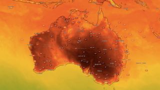 Týden padesátistupňových veder. Austrálii svírá tepelná kupole