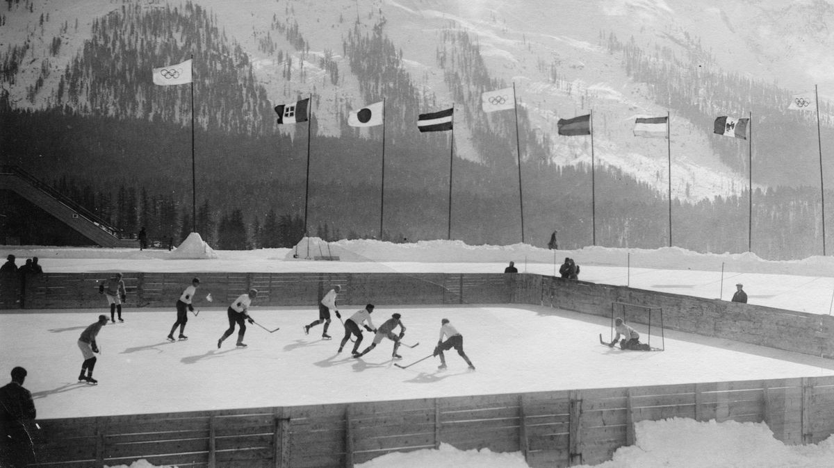 FOTO: Jak vypadaly zimní olympijské hry před sto lety