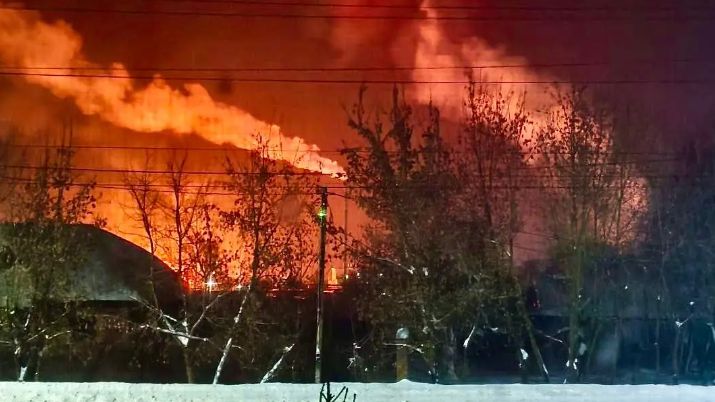 Ukrajinské drony zasáhly ruský závod vyrábějící palivo pro střely s plochou dráhou letu