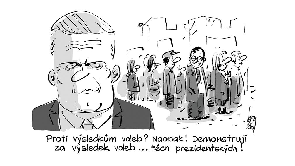 KEMEL: Demonstruji za výsledek voleb