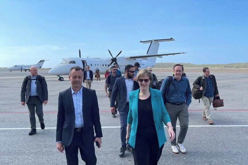 Do Venezuely přiletěla nová šéfka americké mise