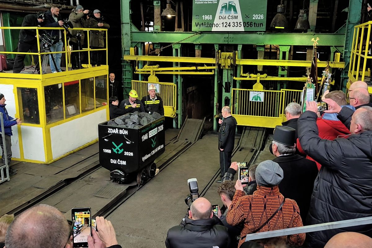 Z Dolu ČSM vyvezli poslední vozík, těžba černého uhlí v Česku skončila
