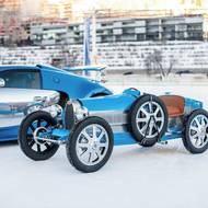 Navíc zazářila i zmenšená replika ikonického modelu Type 35.