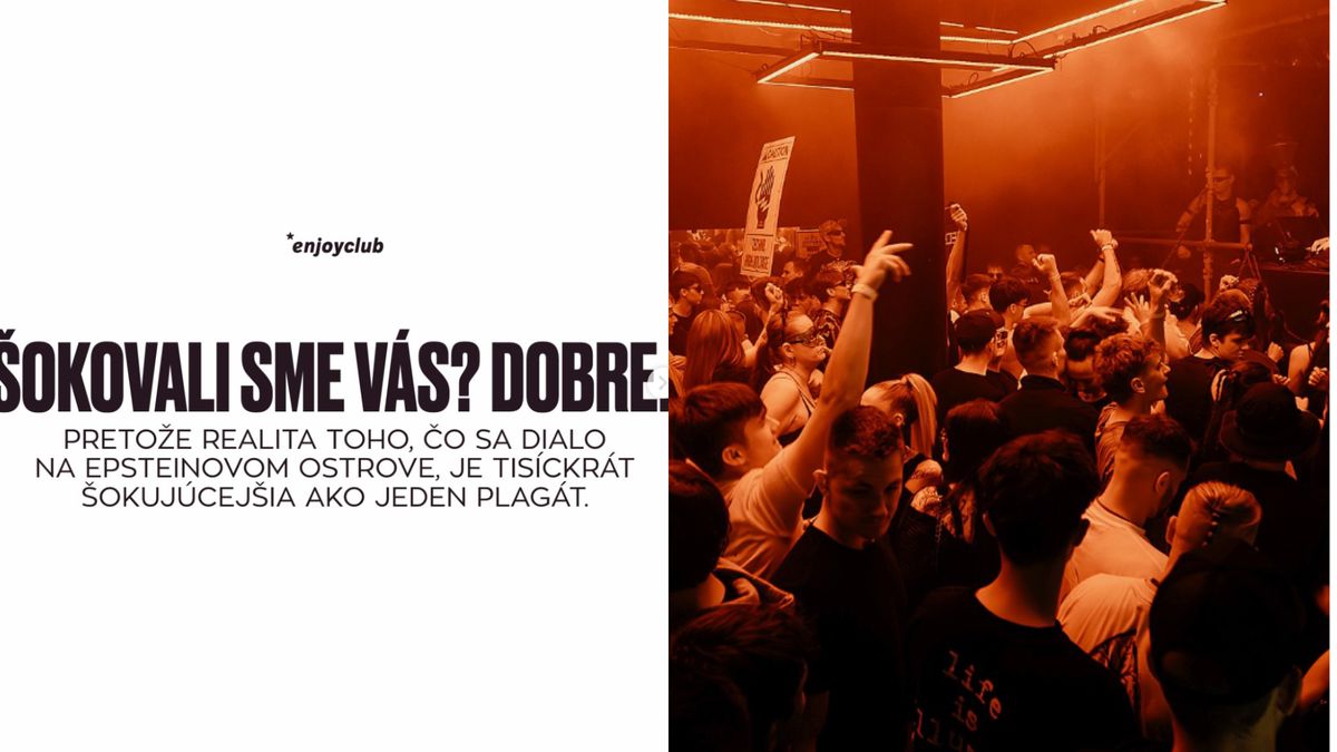 Žilinský klub vyšetřuje policie kvůli „Epstein Party“. Plakát měl lákat patnáctileté dívky