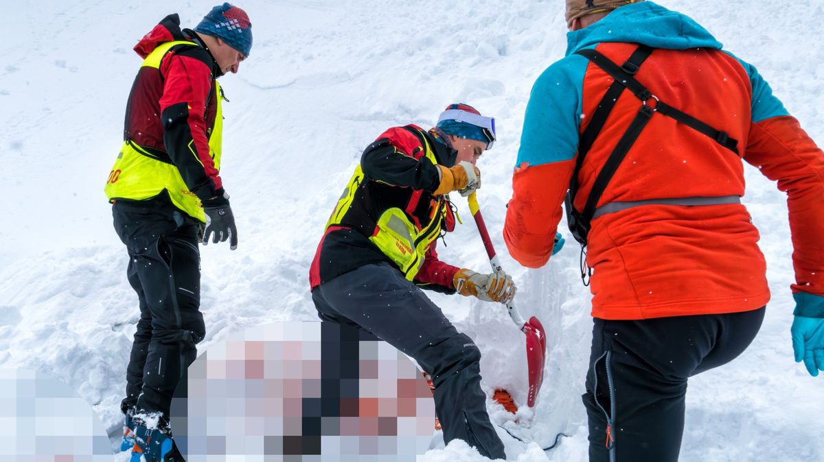 Muže z Česka ve Vysokých Tatrách smetla lavina, na místě zemřel