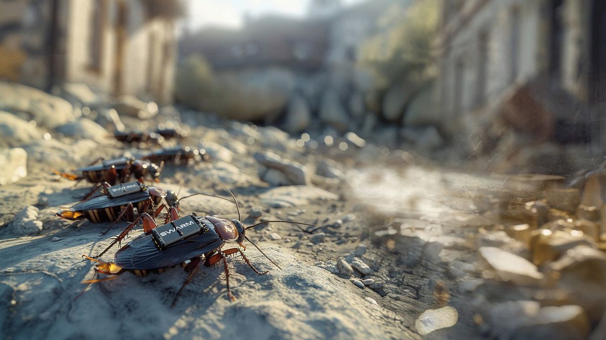 Jsou živí, ale lze je ovládat. Němci vyvinuli špionážní šváby