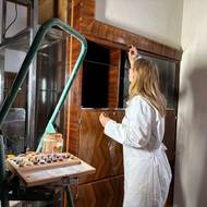 Pro studenty, budoucí restaurátory, představovaly práce vítanou zkušenost. 