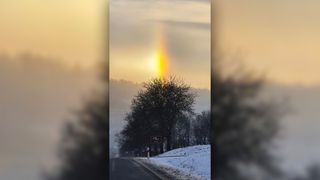 Oblohu nad řekou Odrou osvítil ohnivý meč