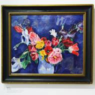 Obraz Kytice z roku 1925 vychází z pojetí barev typické pro fauvismus.