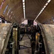 Nástupiště je přibližně 25 metrů pod zemí. Z
hruba tak dlouhé budou i nové jezdící schody. 