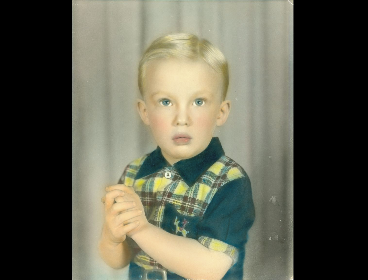 Donald Trump jako dítě
