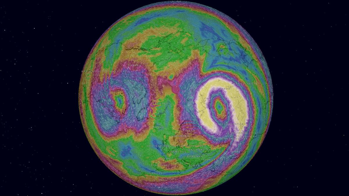 Polární vír čeká rozpad, může změnit průběh jara