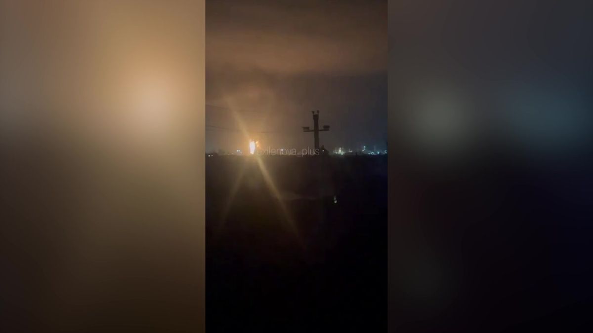 Ukrajinci udeřili na ruskou ropnou rafinérii v Krasnodarském kraji