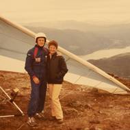 Derek a Audrey Evansovi s rogalem