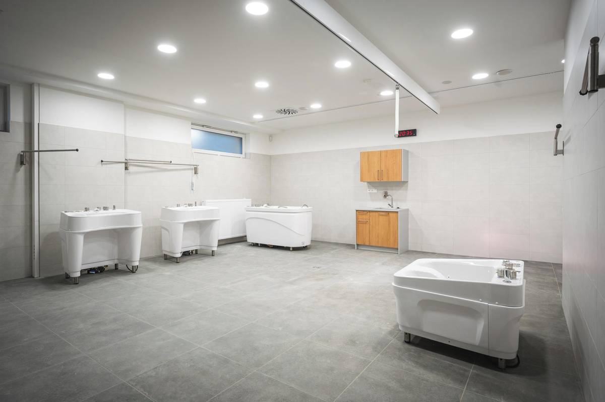 Na interiérech se ještě pracuje.