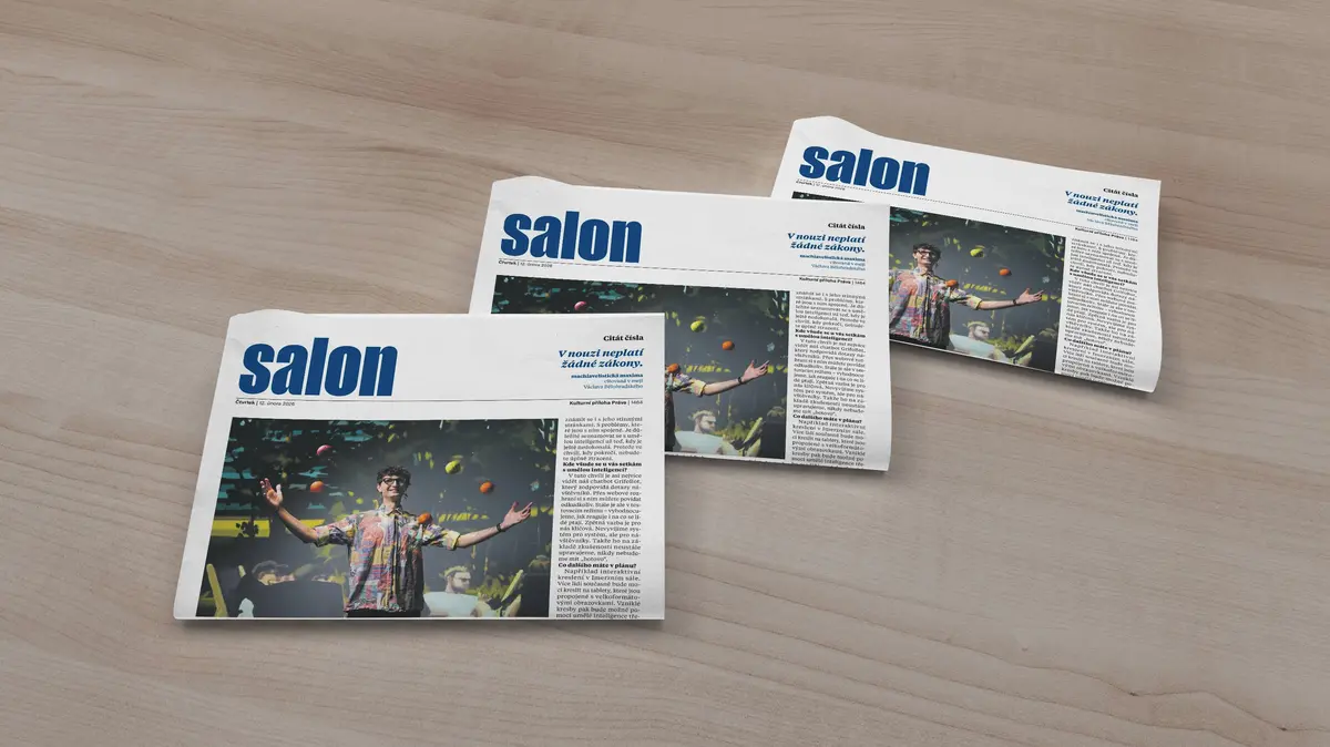 Vychází nový Salon: Václav Bělohradský o demokracii v éře rozvrácených plotů, kniha Magdalény Platzové i nové způsoby využití AI