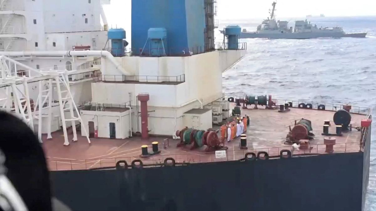 Americká armáda obsadila ropný tanker v Indickém oceánu