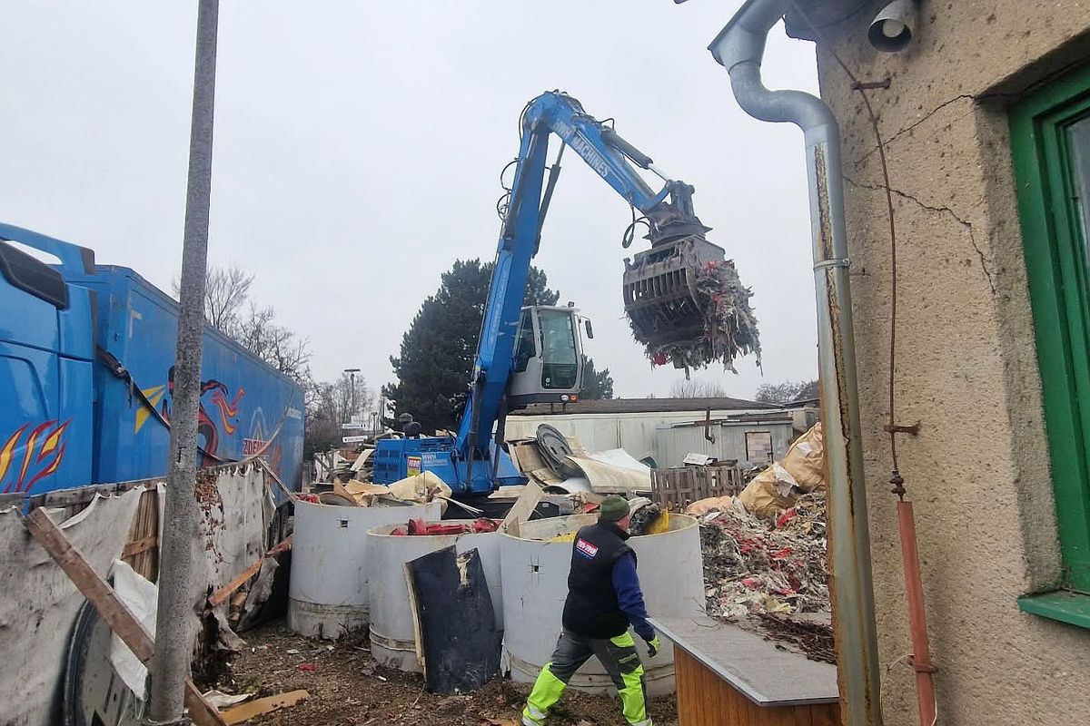 Německo si již z Česka odvezlo 617 tun svého odpadu, v Brně ale ještě několik desítek tun zůstává