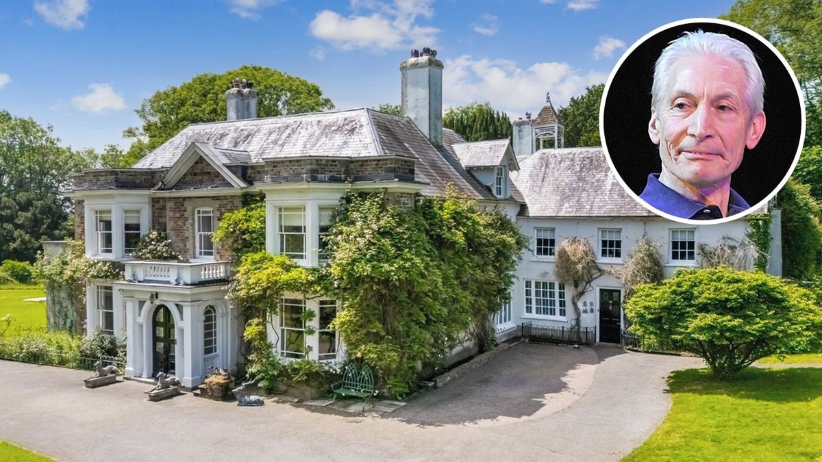 Dům rockové legendy Charlieho Wattse je k mání. Fanoušci The Rolling Stones musí mít 76 milionů korun