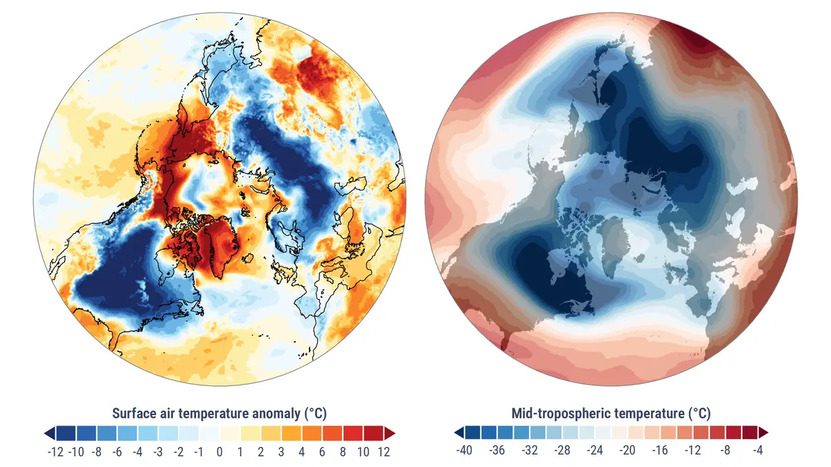 Leden byl v Evropě nejchladnější od roku 2010