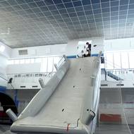 Skluzavka v centru CATC