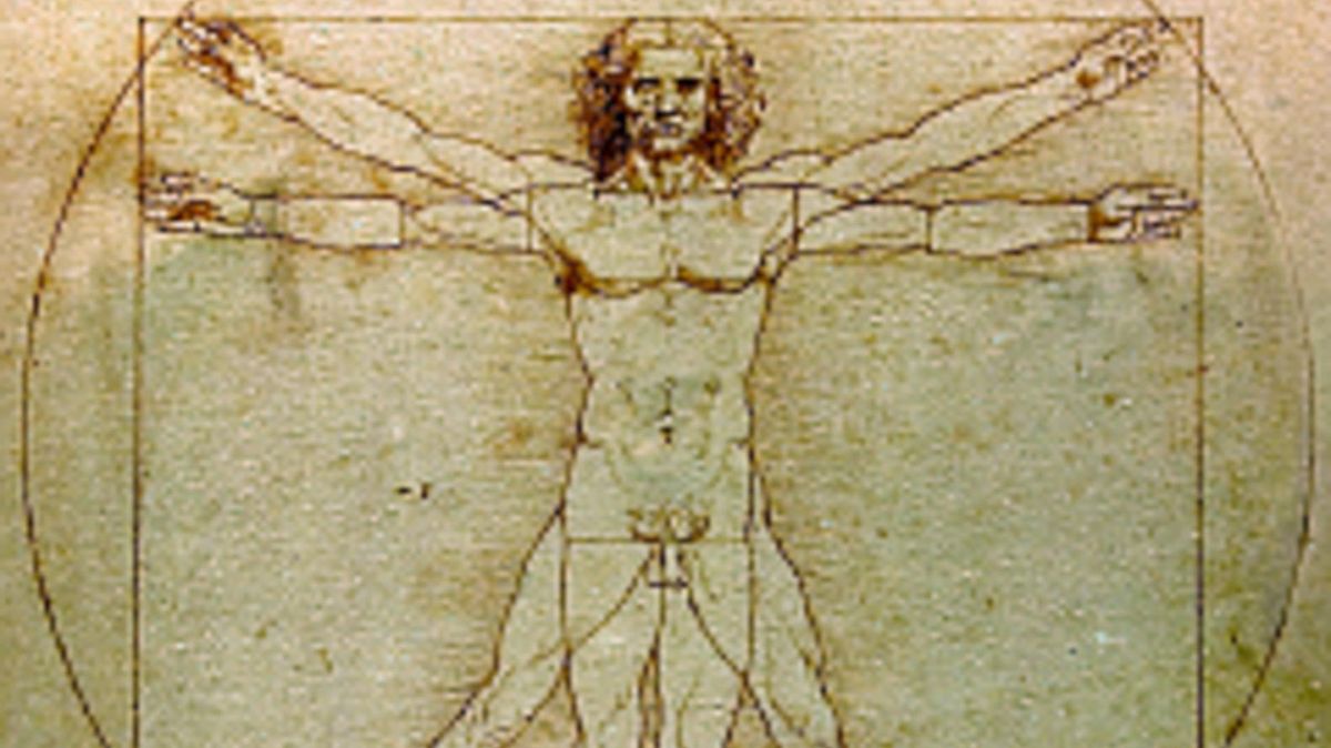 Italská státní televize čelí obvinění, že Da Vinciho kresbě cenzurovala genitálie