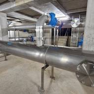 Podzemní armaturní komora v novém vodojemu Bukovno v Jihlavě-Lesnově.