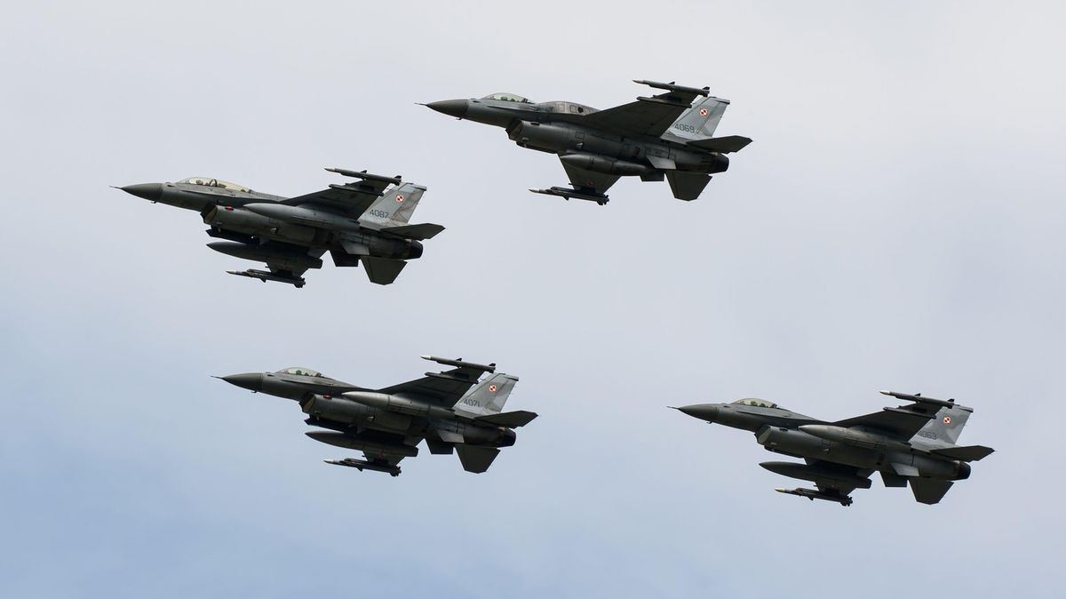 Stíhačky NATO startovaly kvůli ruskému útoku